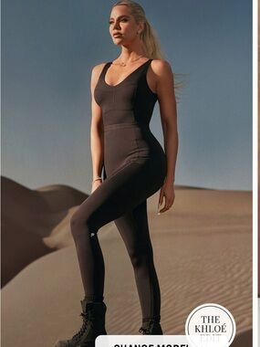 Fabletics Motion365+ Shine Jumpsuit from the Khloe Edit collection small